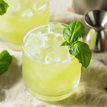 Sirop de Basilic Brut - Biologique - 400ml - Alba Caffè