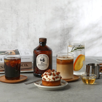 Sirop Noisette Brut - Biologique - 400ml - Alba Caffè