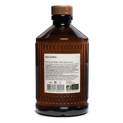 Sirop de Basilic Brut - Biologique - 400ml - Alba Caffè