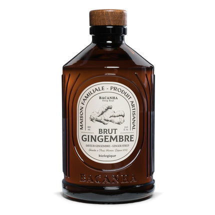 Sirop Gingembre Brut - Biologique - 400ml - Alba Caffè