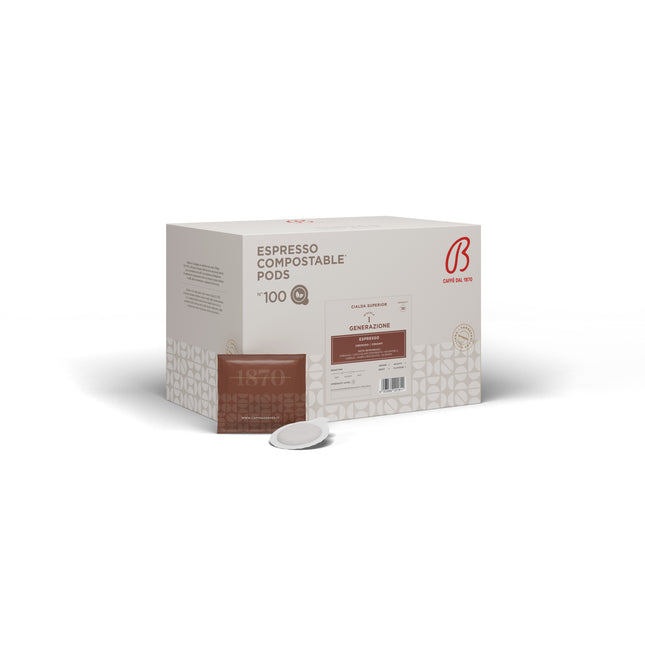 Caffè Barbera 1ère Génération - 100 dosettes ESE - Alba Caffè