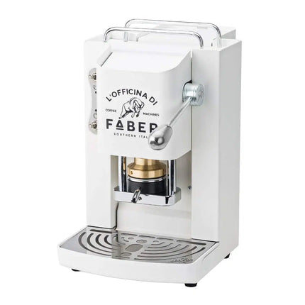 Faber Pro Deluxe - Blanc - Machine Dosette ESE - Alba Caffè