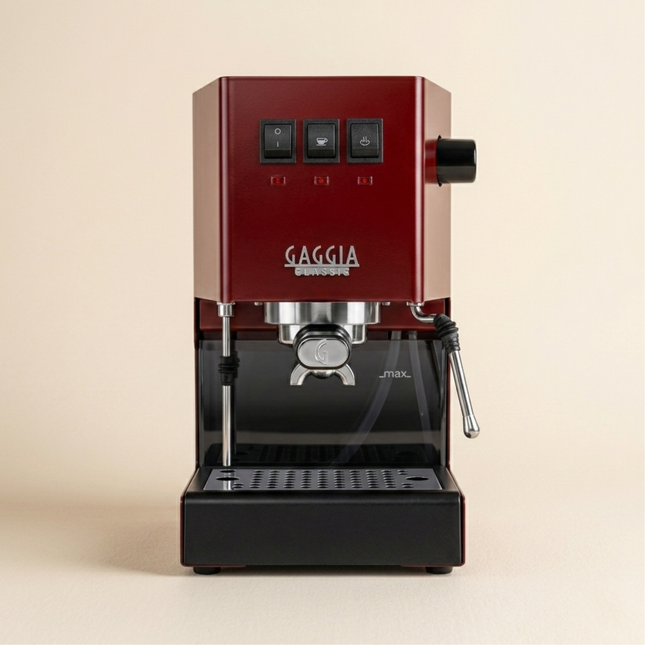 Gaggia Classic E24 Color Vibes - Rouge Cerise - Alba Caffè