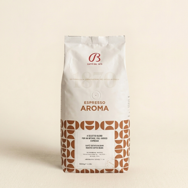 Caffè Barbera Espresso Aroma - 1kg de café en grain - Alba Caffè