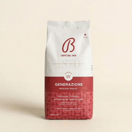 Caffè Barbera 4ème Génération - 1kg de café en grain - Alba Caffè