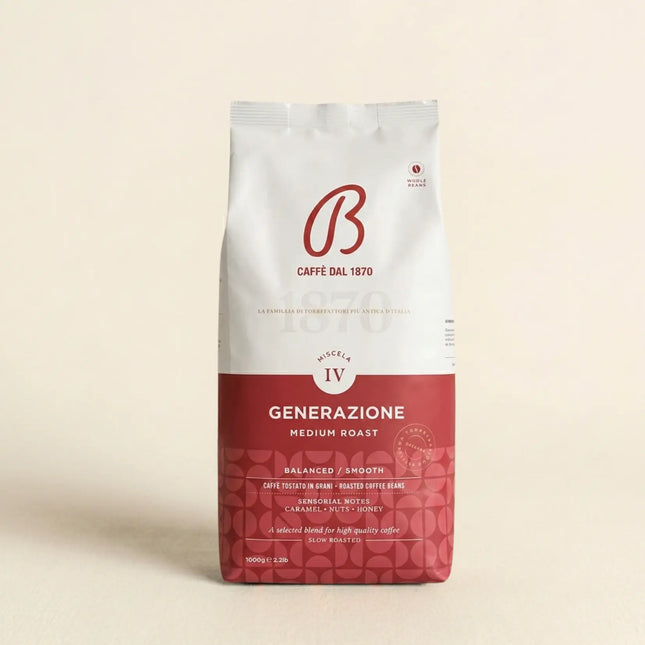 Caffè Barbera 4ème Génération - 1kg de café en grain - Alba Caffè