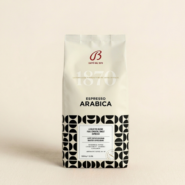 Caffè Barbera Espresso Arabica - 1kg de café en grain - Alba Caffè
