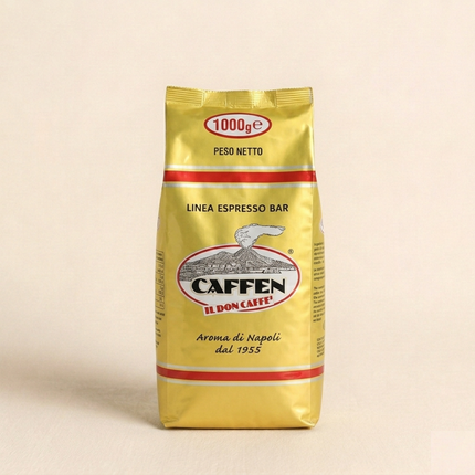Caffen Espresso Golden Bar -1kg de café en grain 80% Arabica - Alba Caffè