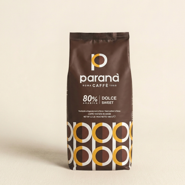 Parana Caffè Dolce Sweet - 1kg de café en grain - Alba Caffè