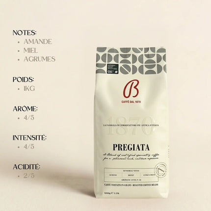 Caffè Barbera Pregiata - 1kg de café de spécialité en grain - Alba Caffè