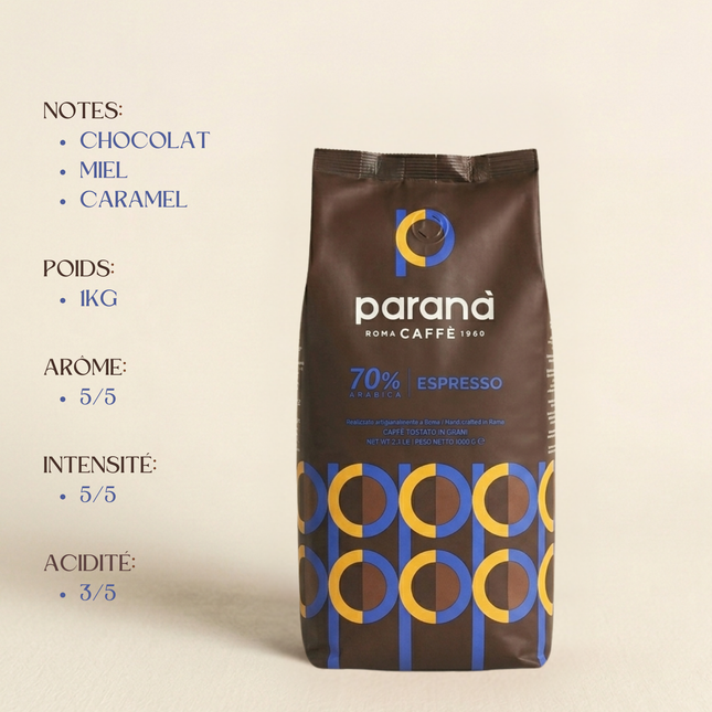 Parana Caffè Espresso - 1kg de café en grain - Alba Caffè