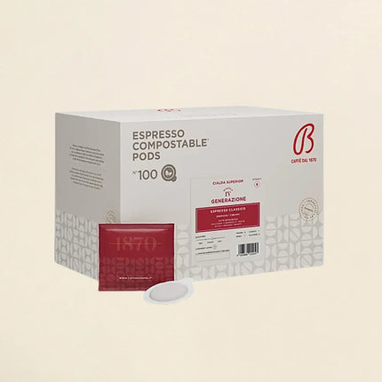 Caffè Barbera 4ème Génération - 100 dosettes ESE - Alba Caffè