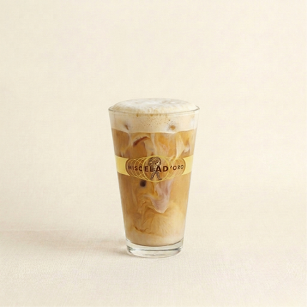 Long Verre à boissons lattés - Miscela d’Oro - Lot de 6 - Alba Caffè