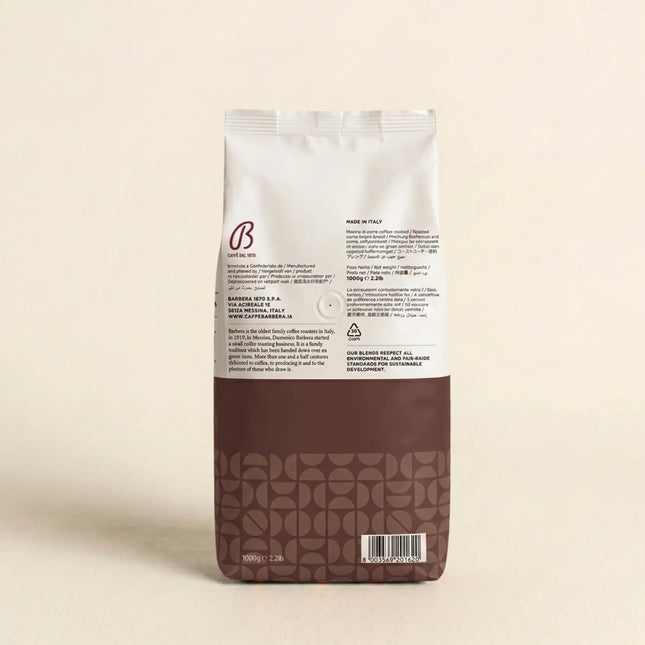 Caffè Barbera 1ère Génération - 1kg de café en grain - Alba Caffè
