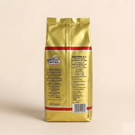 Caffen Espresso Golden Bar -1kg de café en grain 80% Arabica - Alba Caffè