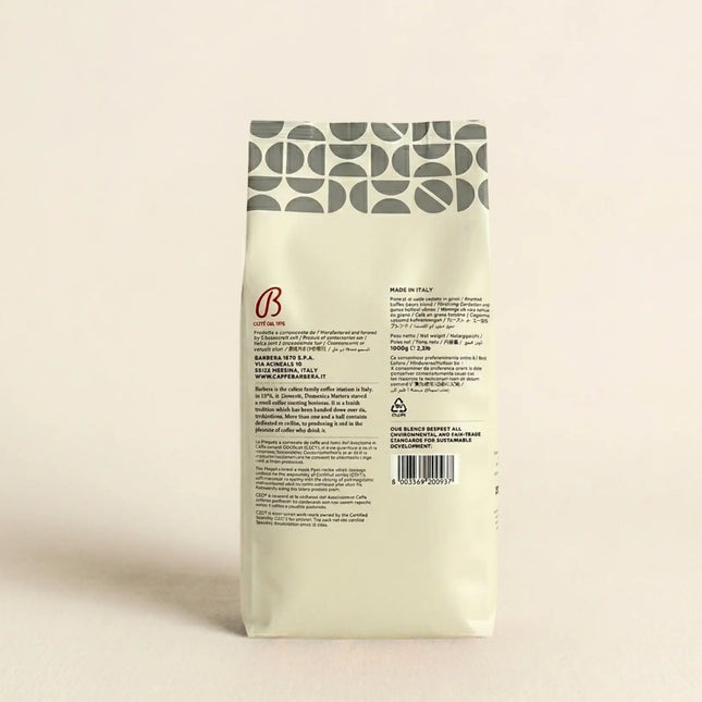 Caffè Barbera Pregiata - 1kg de café de spécialité en grain - Alba Caffè