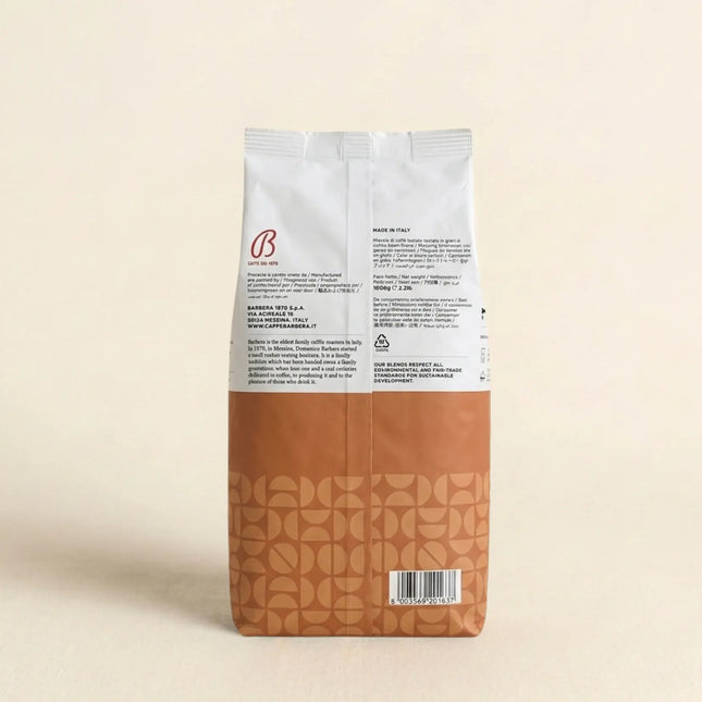 Caffè Barbera 6ème Génération - 1kg de café en grain - Alba Caffè