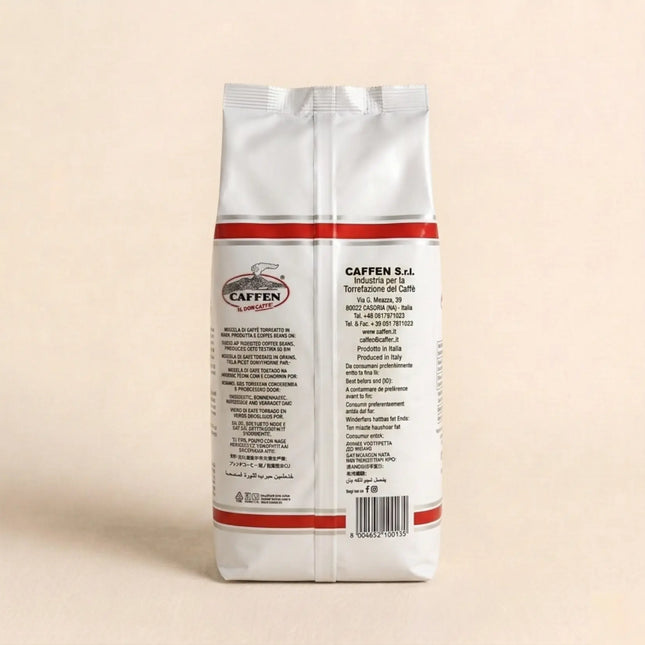 Caffen Espresso White Bar Vesuvio - 1kg de café en grain 70% Arabica - Alba Caffè