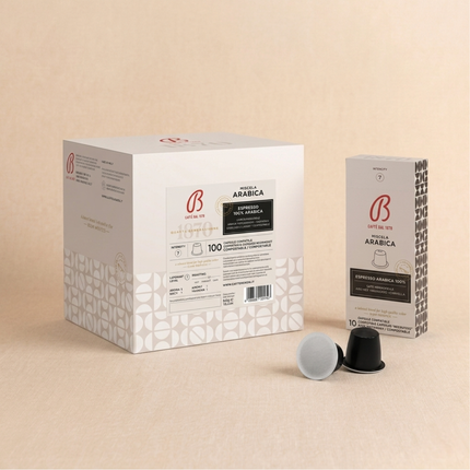 Caffè Barbera Arabica - 10/100 capsules compatibles Nespresso® - Alba Caffè