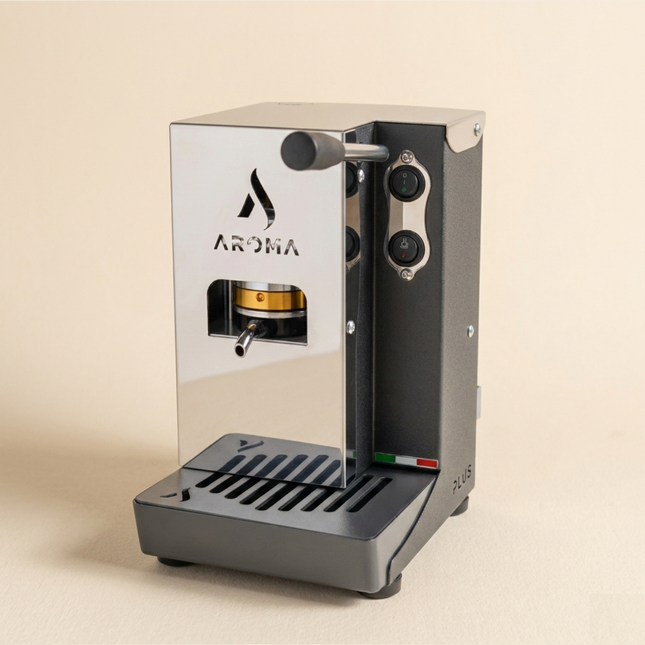 Aroma Plus - Noir - Machine Dosette ESE - Alba Caffè