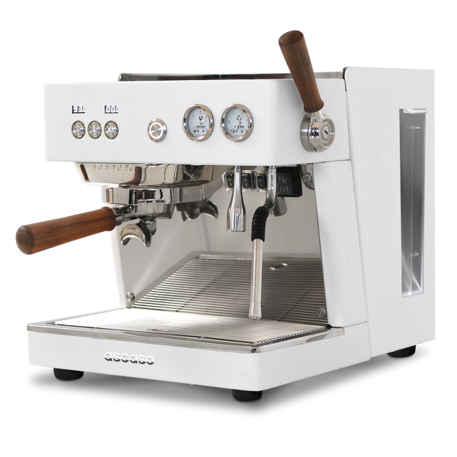 Machine à espresso | ASCASO Baby T Zero Blanc | ALBA CAFFÈ