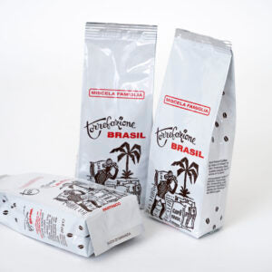 Caffe brasil Moulu Miscela Famiglia -250g - Alba Caffè