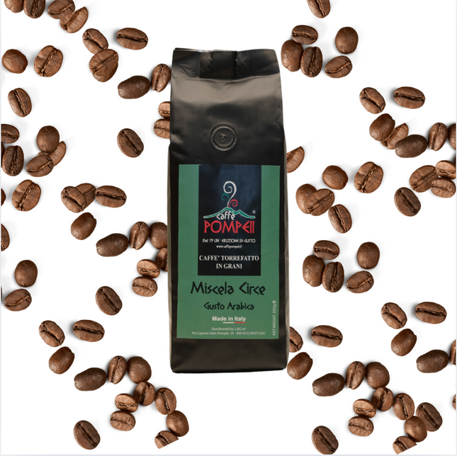 Café en Grain - Pack Découverte Caffè Pompeii - Lot de 6 x 250g - Alba Caffè