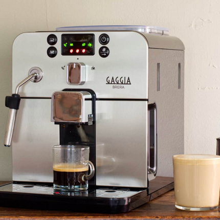 Gaggia Brera Acier Inoxidable - Alba Caffè