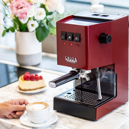 Gaggia Classic E24 Color Vibes - Rouge Cerise - Alba Caffè