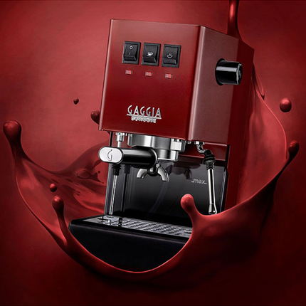 Gaggia Classic E24 Color Vibes - Rouge Cerise - Alba Caffè