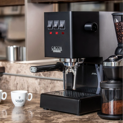 Gaggia Classic E24 Color Vibes - Noir d'Ivoire - Alba Caffè