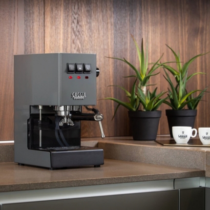 Gaggia Classic E24 Color Vibes - Gris Metallisé - Alba Caffè