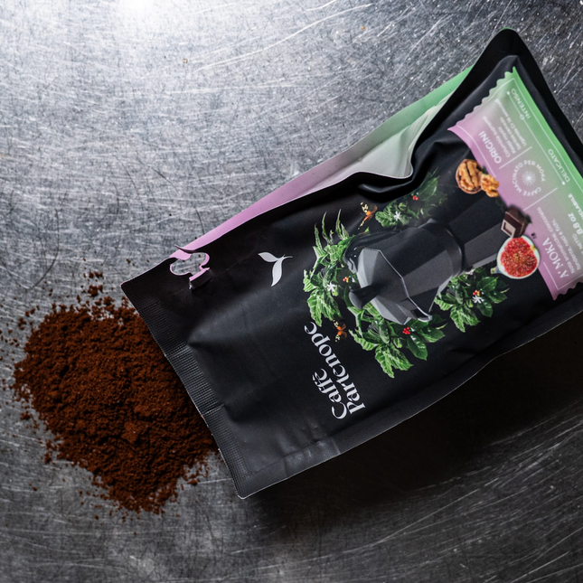 Caffè Partenope A'Moka - Café Moulu 250g - Alba Caffè