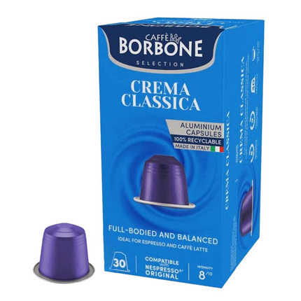 Borbone Crema Classica nespresso compatible - Alba Caffè