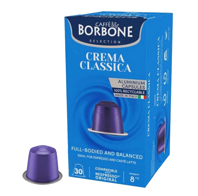 Borbone Crema Classica nespresso compatible - Alba Caffè