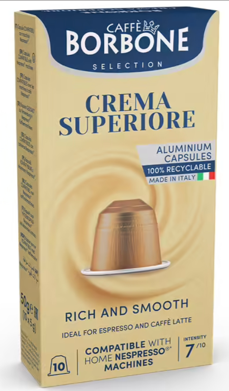 Borbone Crema Supperieur nespresso compatible - Alba Caffè