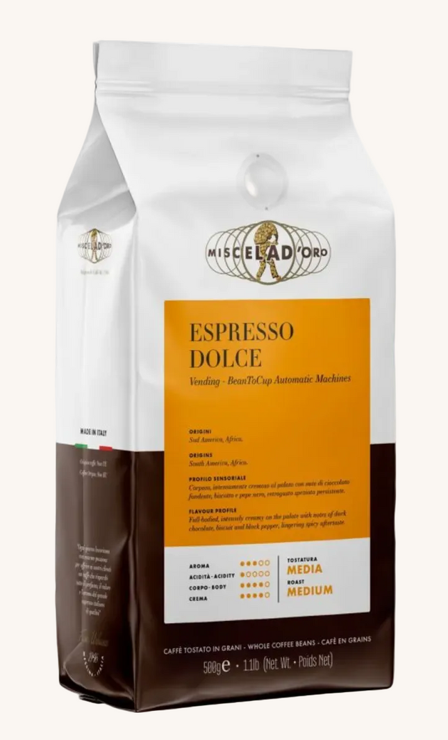 Miscela D'Oro Espresso Dolce - 1kg de café en grain
