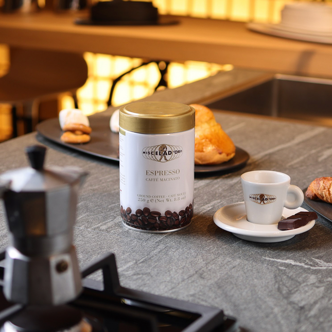 Café moulu Miscela d'Oro - Espresso Macinato - Alba Caffè