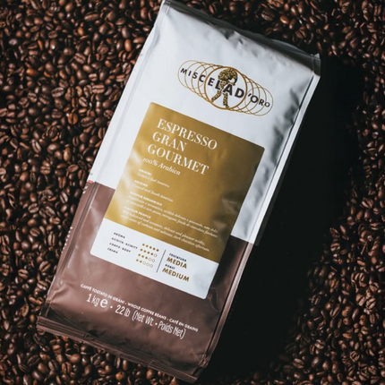 Miscela D'Oro Grand Gourmet - 1kg de café en grain 100% Arabica - Alba Caffè