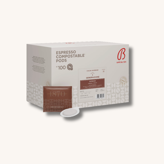 Caffè Barbera 1ère Génération - 100 dosettes ESE - Alba Caffè