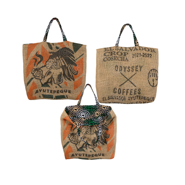 Sac en toile de jute - Ayutepeque Orange