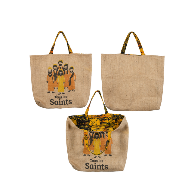 sac en toile de jute - Tous les Saints