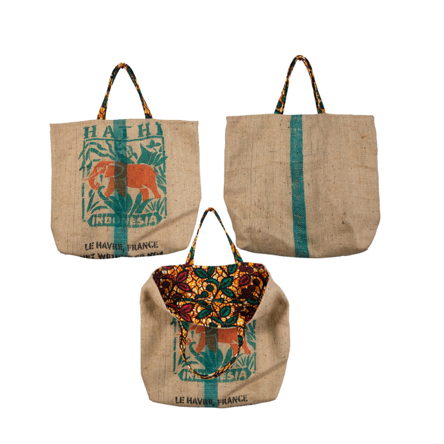 Sac en toile de jute - Indonesia - Alba Caffè