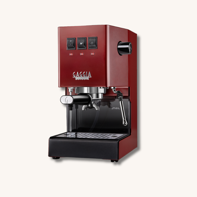 Gaggia Classic E24 Color Vibes - Rouge Cerise - Alba Caffè
