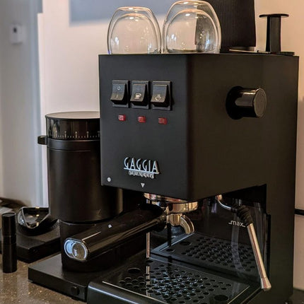 Gaggia Classic E24 Color Vibes - Noir d'Ivoire - Alba Caffè