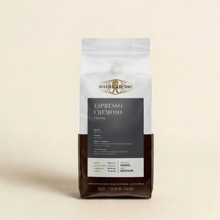 Miscela d'Oro Cremoso - 500g / 1kg de café en gain - Alba Caffè