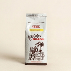 Caffe brasil en grain Miscela Extrabar - 1kg de café en grain - Alba Caffè