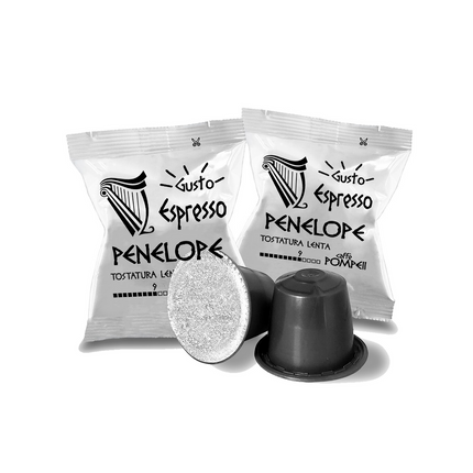 Caffe Pompeii Dosettes Nespresso Penelope -100pc - Alba Caffè