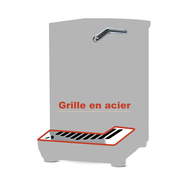 Grille en acier Aroma Plus - Alba Caffè