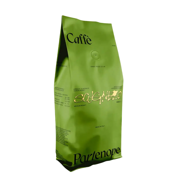 Café partenope Scugnizzo - 1kg de café en grain 100% Robusta - Alba Caffè